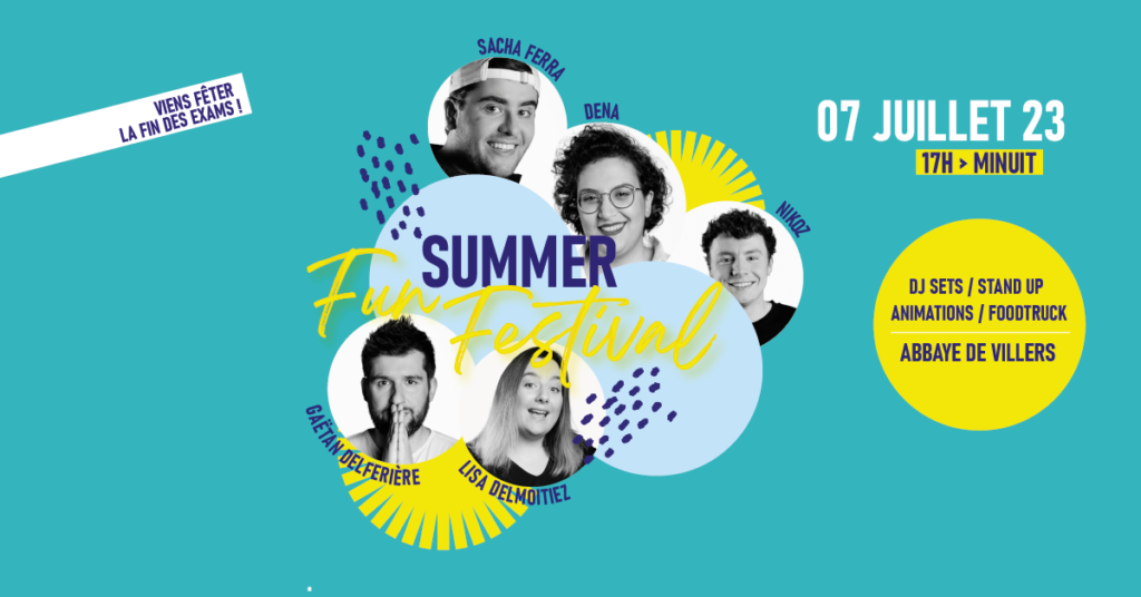 Le Summer Fun Festival à Villers-la-Ville
