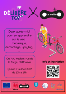 délibère-toi, mécanique et upcyling vélo