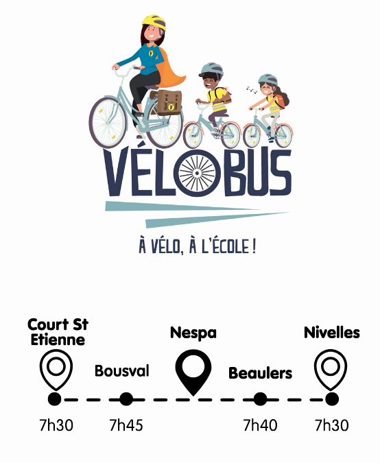 L’école Nespa organise son Vélobus !